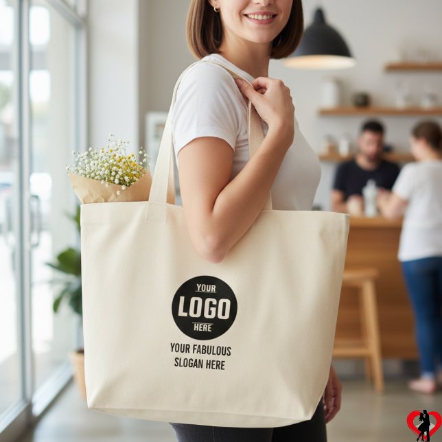 Custom Logo, Personalized for Your Business Large Tote Bag (Custom Logo, Personalized for Your Business Large Tote Bag)
