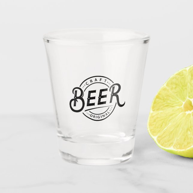 Custom Logo Personalized Shot Glass (Front)