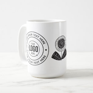 Custom Logo & Personalized Text Mug – Perfect Gift