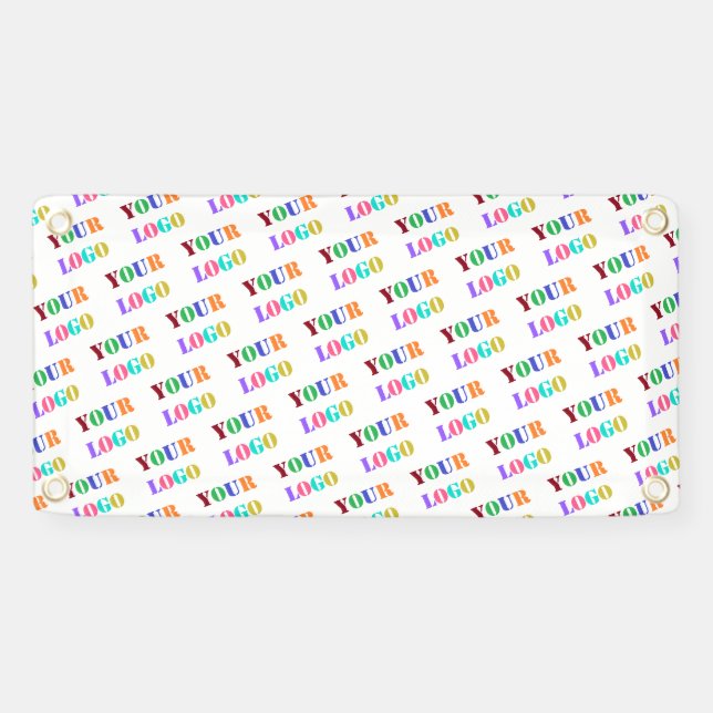 Custom Logo Photo Banner Promotional Your Company (Horizontal)