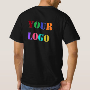 Custom Logo Photo Business Promotional T-Shirt