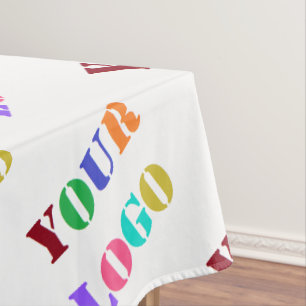 Custom Logo Photo Business Tablecloth Promotional