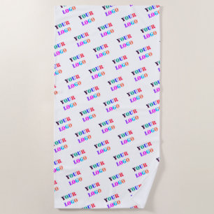 Custom Logo Photo Promotional Personalized Modern  Beach Towel