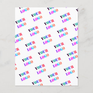 Custom Logo Photo Promotional Personalized Modern Flyer