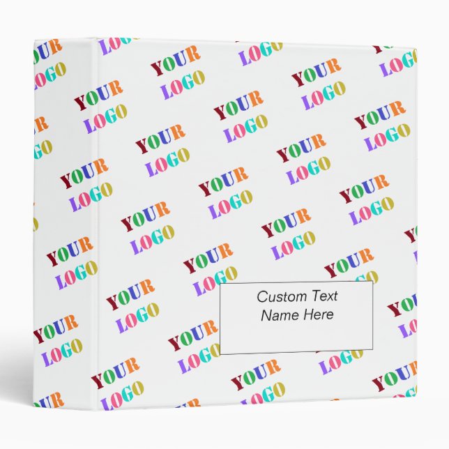Custom Logo Photo Promotional Personalized Special Binder (Front/Spine)