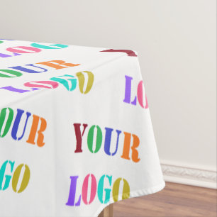 Custom Logo Photo Tablecloth Promotional Business