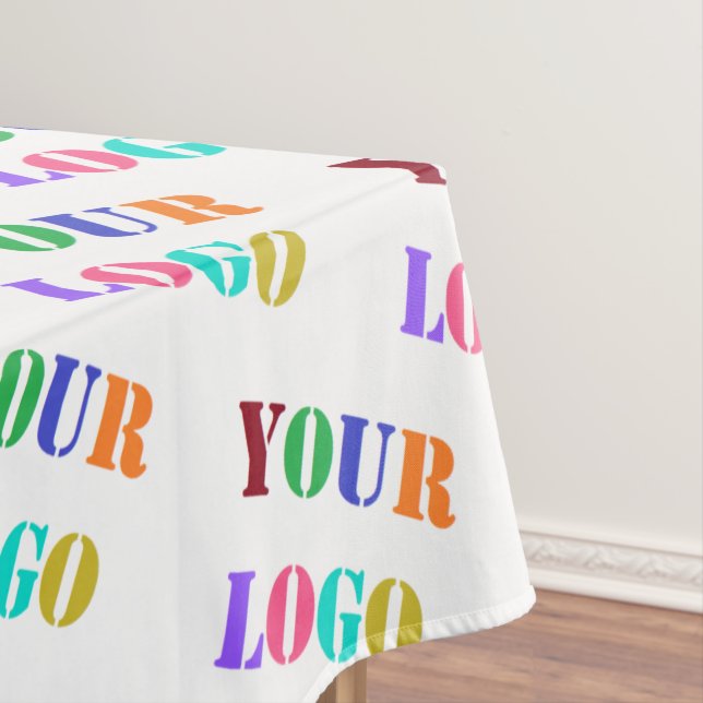 Custom Logo Photo Tablecloth Promotional Business (In Situ)