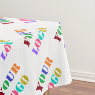 Custom Logo Photo Tablecloth Promotional Company