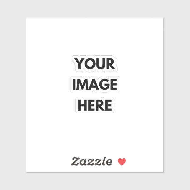 Custom Logo Photo Text Vinyl Sticker (Sheet)