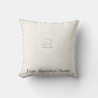 Custom Logo Pillow Personalized Business Decor