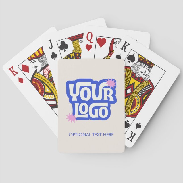 Custom Logo Playing Cards Promotional Business (Back)