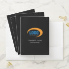 Custom Logo Pocket Folder