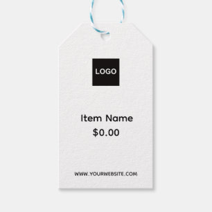 Custom Logo Price Product Tag QR Code Retail