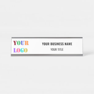 Custom Logo Promotional Business Desk Name Plate