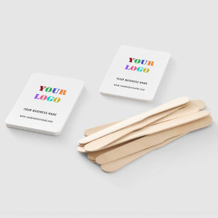 Custom Logo Promotional Business Han Fans Template