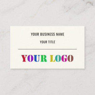 Custom Logo Promotional Business Personalized Business Card