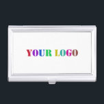 Custom Logo Promotional Business Personalized  Business Card Holder<br><div class="desc">Custom Logo and Text Promotional Business Personalized  - Add Your Logo / Image and Text / Information - Resize and move elements with customization tool. Choose / add your favourite background colour !</div>