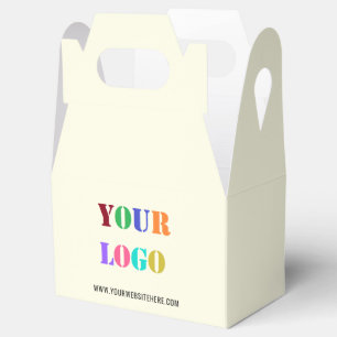 Custom Logo Promotional Business Personalized - Favor Box