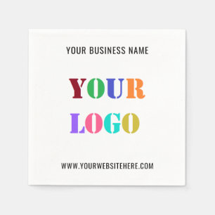 Custom Logo Promotional Business Personalized  Napkin