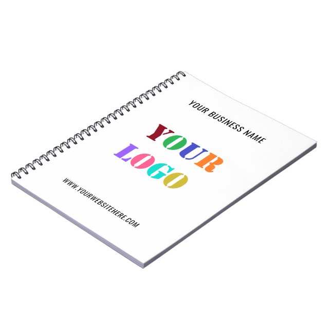 Custom Logo Promotional Business Personalized Notebook (Left Side)