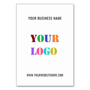 Custom Logo Promotional Business Personalized Table Number