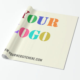 Custom Logo Promotional Business Personalized Wrapping Paper
