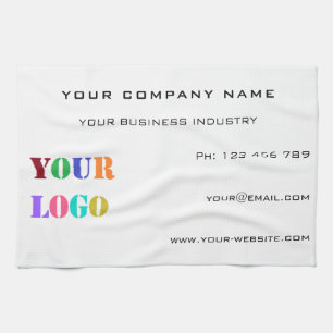 Custom Logo Promotional Personalized Business Your Kitchen Towel