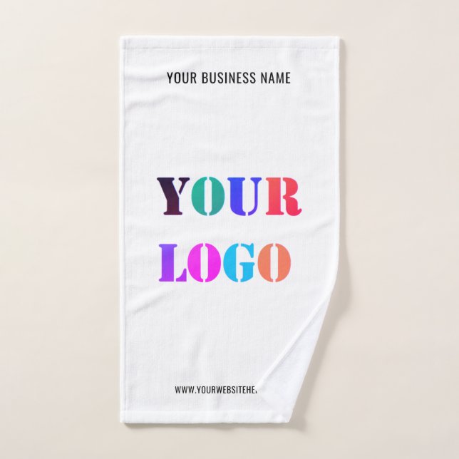 Custom Logo Promotional Your Business Personalized Bath Towel Set (Hand Towel)