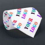 Custom Logo Promotional Your Business Personalized Tie<br><div class="desc">Custom Logo Promotional Business Personalized  - Add Your Logo / Image - Resize and move or remove and add elements / text with customization tool. Choose / add your favourite background / text colour ! Enjoy - Be Happy :)</div>