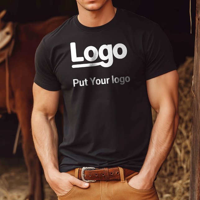 Custom Logo Put Your Logo Design  T-Shirt (Put Your Logo)