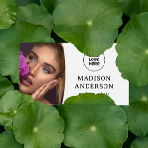 Custom Logo, QR Code Professional Makeup Ariist Business Card