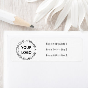 Custom Logo Return Address Business Personalized -