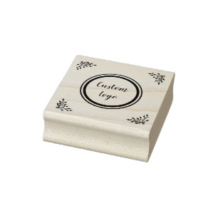 Custom logo rubber stamp, replacement your logo stamp