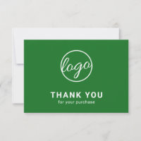 Custom Logo Simple Modern Green Business