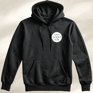 Custom Logo Small Business Employee Worker Simple Hoodie