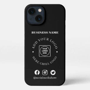 Custom Logo Social Media Business Promo iphone  13 Case