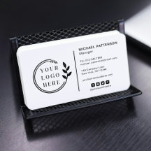 Custom Logo Social Media QR Branding