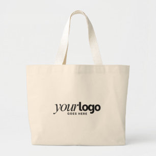 Custom Logo Sustainable Business Gift Idea Large Tote Bag