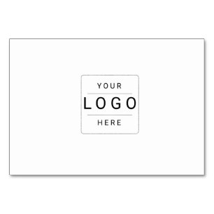 Custom Logo Table Number