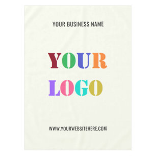 Custom Logo Tablecloth - Promotional Your Business