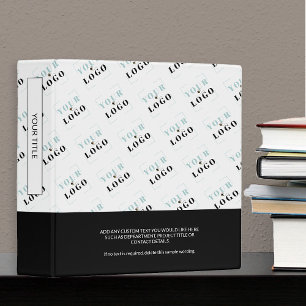 Custom Logo Template Diagonal Tiled Repeat Pattern Binder