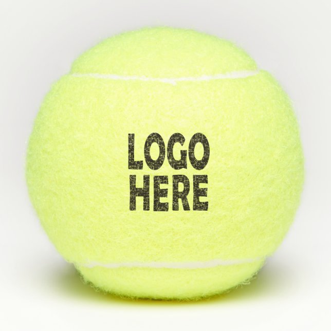 Custom logo tennis balls (Front)