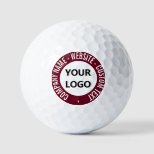 Custom Logo Text and Colour Professional Golf Ball