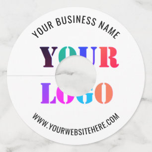 Custom Logo Text Business Promotion Wine Glass Tag