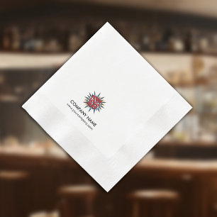 Custom Logo+Text Paper Napkin