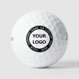 Custom Logo Text Promotional Golf Balls Your Colou