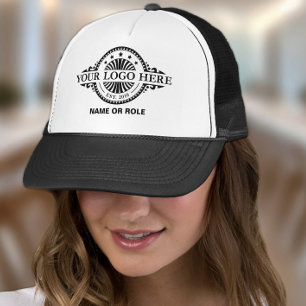 Custom Logo & Text Promotional Trucker Hat