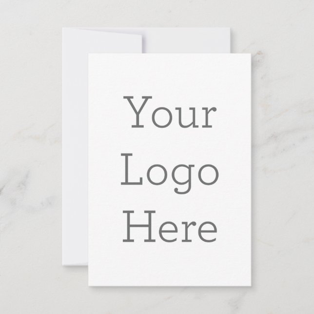 3.5" x 5" Flat Thank You Card (Front)