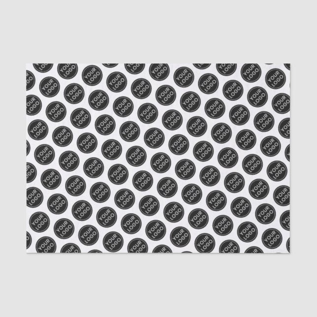 Custom logo tissue paper business packaging (Front)