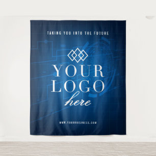 Custom Logo Trade Show Event Backdrop Tapestry